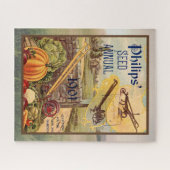 Zaadcatalogus n Packet  1901 Herfstoogst Legpuzzel (Horizontaal)
