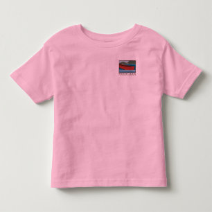 Zaadmeer - Grote kano aan de voorzijde Kinder Shirts