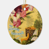 zaadvariëteit keramisch ornament (Links)