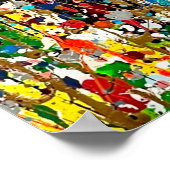 Zaaggras 24 x 36 Poster (Hoek)