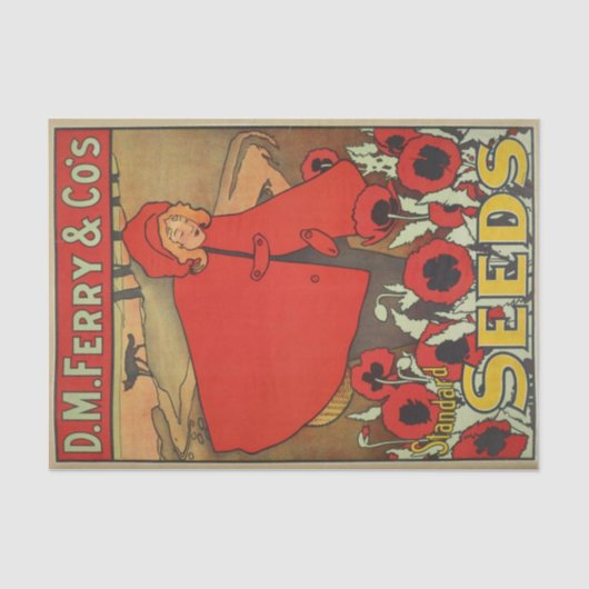  zaaigoed, D.M. ferryzaad Tissuepapier (Voorkant)