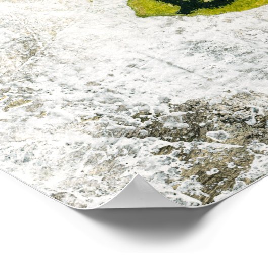 Zaailende Cotyledon Poster Wall Art - Abstracte ku (Hoek)