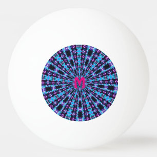 Zaailichten in een Midnight Sky met Monogram Lette Pingpongballen