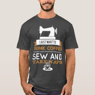 Zaaimachine voor rioolnaaigarens t-shirt