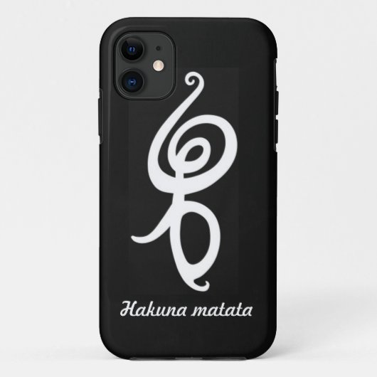 zaak-Hakuna matata Case-Mate iPhone Case (Achterkant)