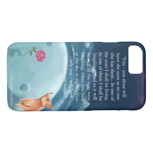 Zaak IPhone - Le Petit Prince Case-Mate iPhone Case (Achterkant (Horizontaal))