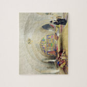 Zaal in een Armeens Convent in Jeruzalem (kleur) Legpuzzel (Verticaal)