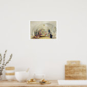 Zaal in een Armeens Klooster in Jeruzalem (kleur) Poster (Keuken)