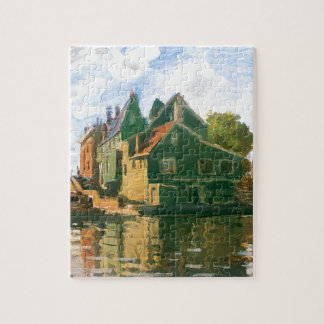 Zaandam, kanaal van Claude Monet Legpuzzel