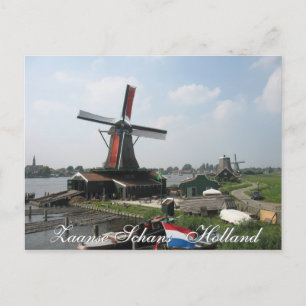 Zaanse Schans Windmill Briefkaart