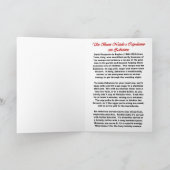 Zabaione Recipe Feestdagen Kaart (Binnen)