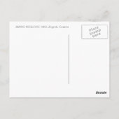 Zabok_24X18cm Briefkaart (Achterkant)