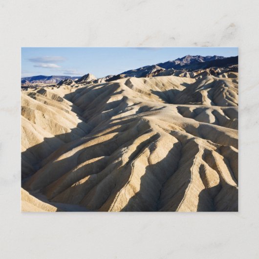 Zabriskie Point Badlands Briefkaart (Voorkant)