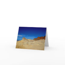 Zabriskie Point, Death Valley Note Card