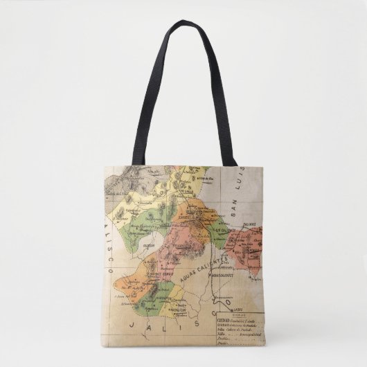 Zacatecas, Mexico Tote Bag (Voorkant)