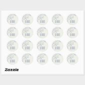 Zach blad Purim sticker (Vel)