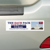 Zach Pack bumper Stickers! Bumpersticker (Op auto)