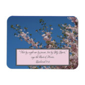 Zacharia 4 kersenboom magneet (Horizontaal)