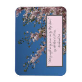 Zacharia 4 kersenboom magneet (Verticaal)