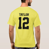 Zachary Taylor "12" T-shirt (Achterkant)