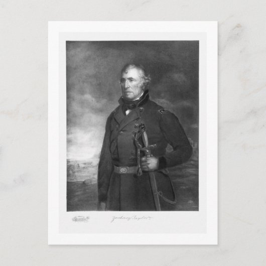 Zachary Taylor, 12e President van de Verenigde Sta Briefkaart (Voorkant)