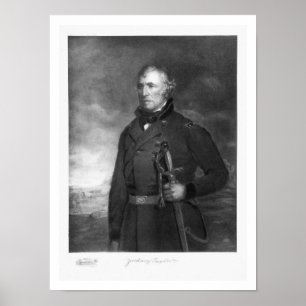 Zachary Taylor, 12e President van de Verenigde Sta Poster