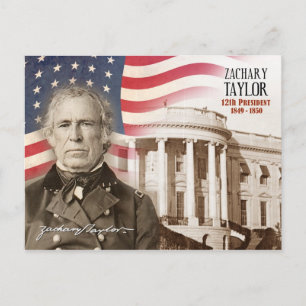 Zachary Taylor - 12e President van de VS Briefkaart
