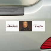 Zachary Taylor Bumpersticker (Op auto)