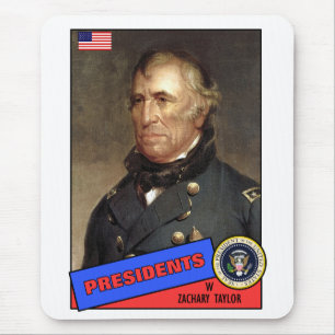 Zachary Taylor-honkbalkaart Muismat