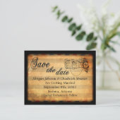 Zachée Save the Date Briefkaarten (Staand voorkant)