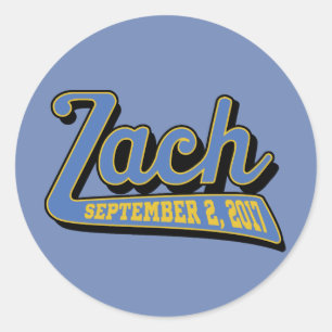 zach's bar mitzvah ronde sticker