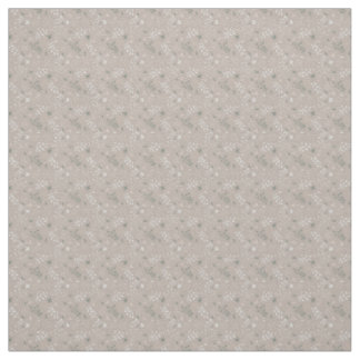 Zacht beige Rozen met groene bladaccenten Stof
