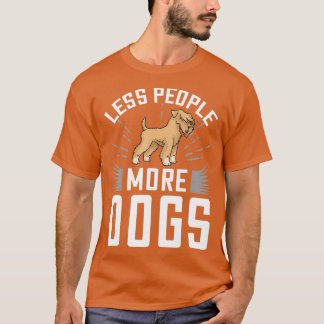 Zacht beklede wielrenner Puppies eigenaar T-shirt