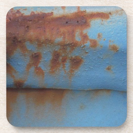 zacht blauw bier onderzetter (Voorkant)