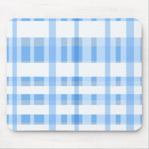 Zacht blauw en witte speldenstang muismat