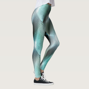 Zacht cyaan grijze rotsachtige textuur met digital leggings