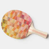 Zacht driehoek geometrisch patroon tafeltennisbatje (Zijkant)