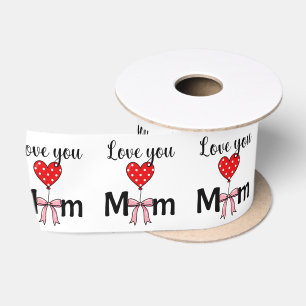 Zacht en stijlvol “Love You Mom” Lint