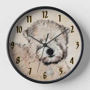 Zacht Gecoatde Wheaten Terrier Schilderij Originel