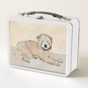 Zacht Gecoatde Wheaten Terrier Schilderij Originel