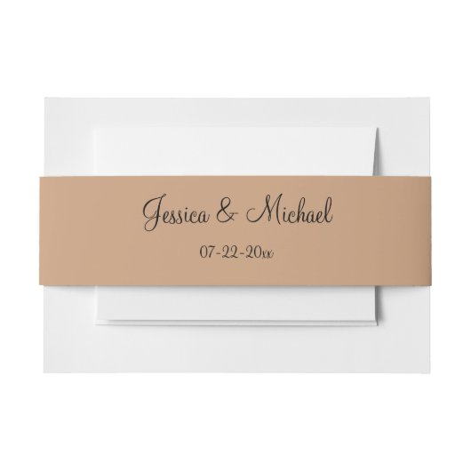 Zacht gekleurde Rozen bruiloft Uitnodigingen Wikkel (Voorkant Voorbeeld)