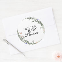 Zacht Groen Boho Genderneutraal Bloemen Baby showe