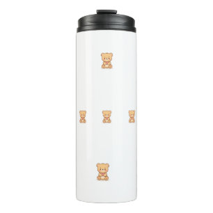 Zacht Hart Grote Liefde Knuffel Beer Thermosbeker