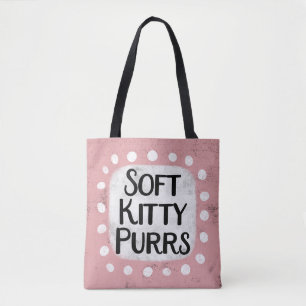 Zacht Kat Spint Canvas tas