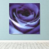 Zacht lavendelglas Roos Canvas Afdruk (Insitu (Houten vloer))
