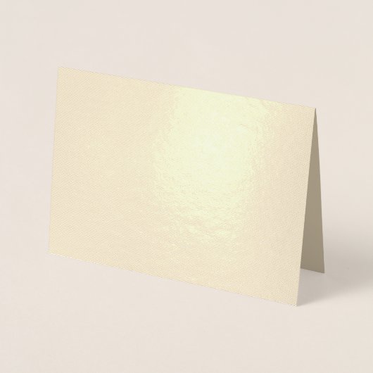 Zacht licht beige achtergrond - Wedding Design Folie Kaarten (Voorkant)