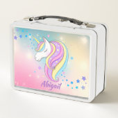 Zacht Meisjesachtig Eenhoorn Regenboog Glitter Hol (Achterkant)