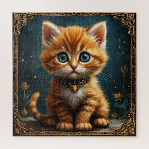Zacht Oranje Kittens Geschenk Voor Kattenliefhebbe Legpuzzel