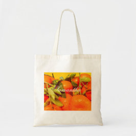 Zacht Oranje vruchtensap Tote Bag