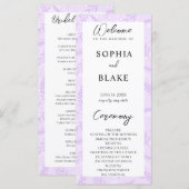 Zacht Paarse bladeren en olievriendelprogramma (Voorkant / Achterkant)